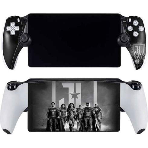 The Justice League (2017) Justice League Black and White PlayStation Portal Remote Player Skin