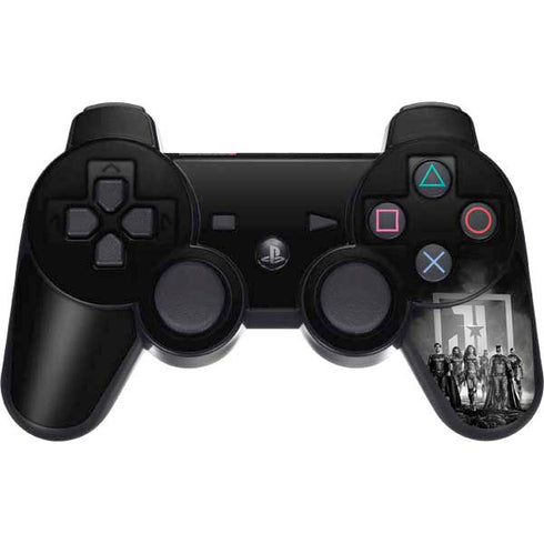 The Justice League (2017) Justice League Black and White PS3 Dual Shock wireless controller Skin