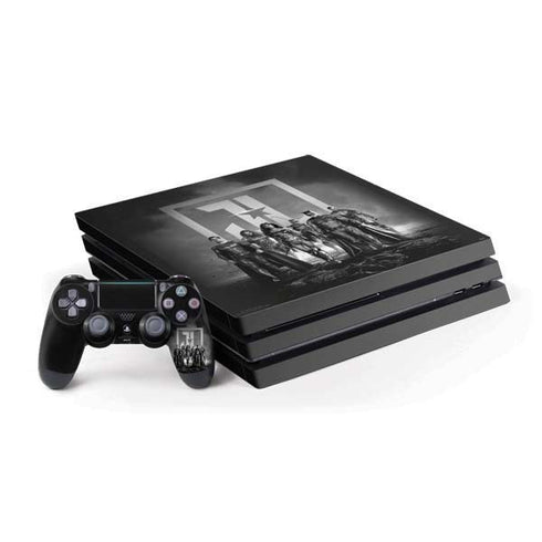 The Justice League (2017) Justice League Black and White PS4 Pro Bundle Skin