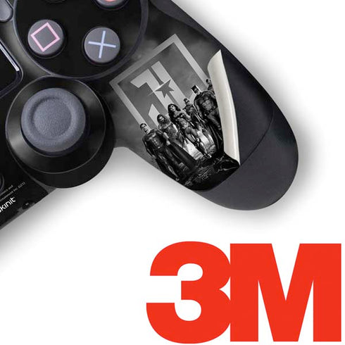 The Justice League (2017) Justice League Black and White PS4 Pro/Slim Controller Skin