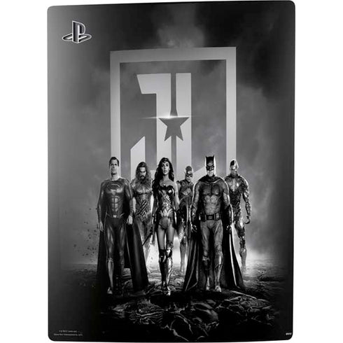 The Justice League (2017) Justice League Black and White PS5 Bundle Skin