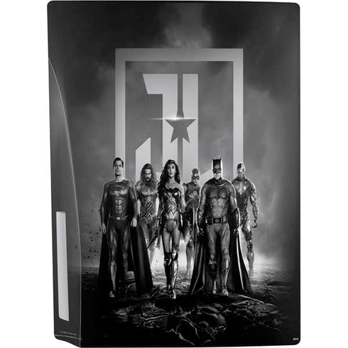 The Justice League (2017) Justice League Black and White PS5 Bundle Skin