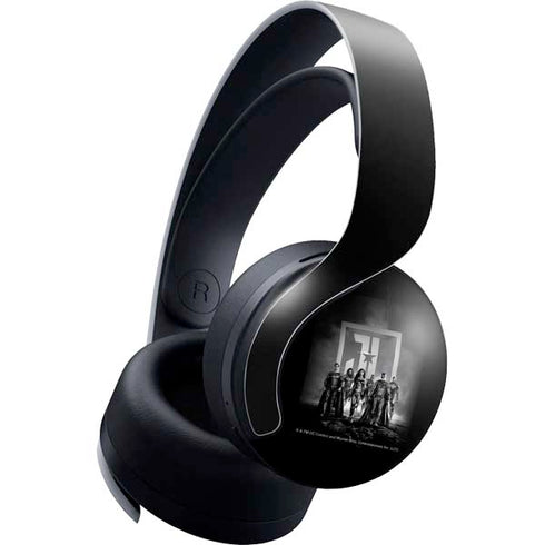 The Justice League (2017) Justice League Black and White PULSE 3D Wireless Headset for PS5 Skin