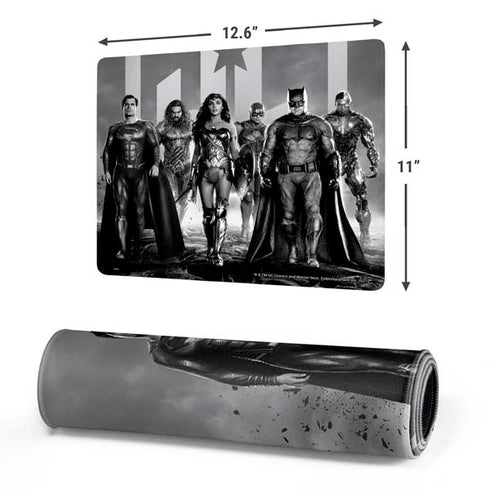 The Justice League (2017) Justice League Black and White Gaming Mouse Pad