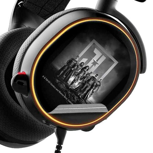 The Justice League (2017) Justice League Black and White SteelSeries Arctis 5 Skin