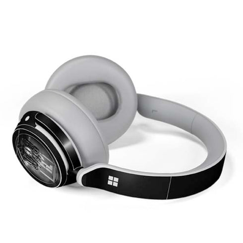 The Justice League (2017) Justice League Black and White Surface Headphones Skin