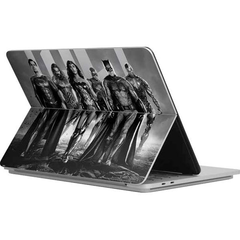 The Justice League (2017) Justice League Black and White Surface Laptop Studio Skin