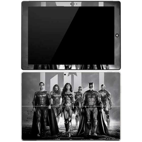 The Justice League (2017) Justice League Black and White Surface Pro 3 Skin