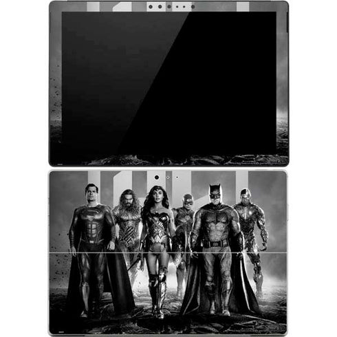 The Justice League (2017) Justice League Black and White Surface Pro 4 Skin
