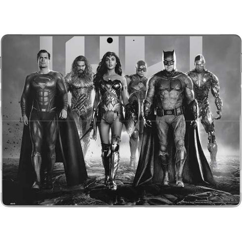 The Justice League (2017) Justice League Black and White Surface Pro 9 Skin