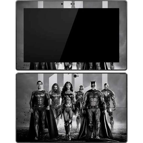 The Justice League (2017) Justice League Black and White Surface Pro Tablet Skin