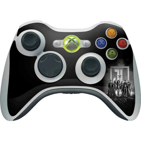 The Justice League (2017) Justice League Black and White Xbox 360 Wireless Controller Skin