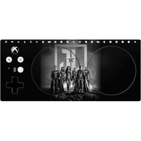 The Justice League (2017) Justice League Black and White Xbox Adaptive Controller Skin