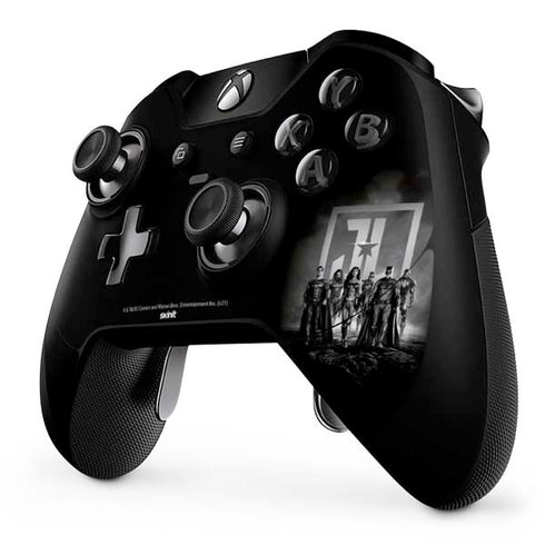 The Justice League (2017) Justice League Black and White Xbox One Elite Controller Skin