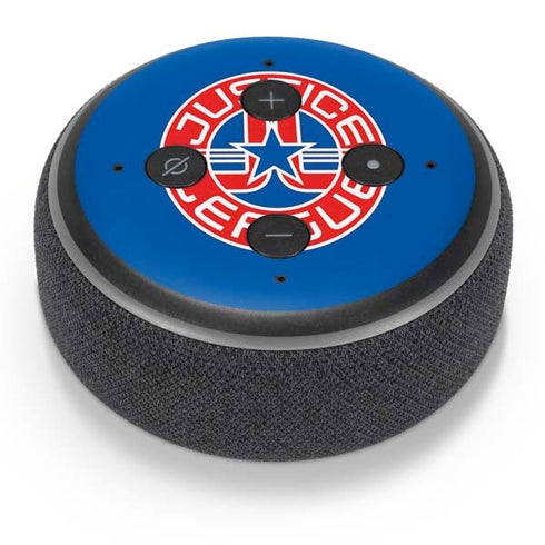 Justice League Emblem Amazon Echo Dot Skin