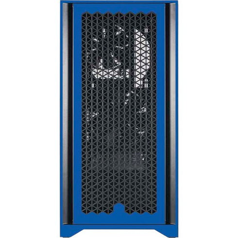 Justice League Emblem Corsair 4000D Tempered Glass Mid-Tower ATX Case Skin