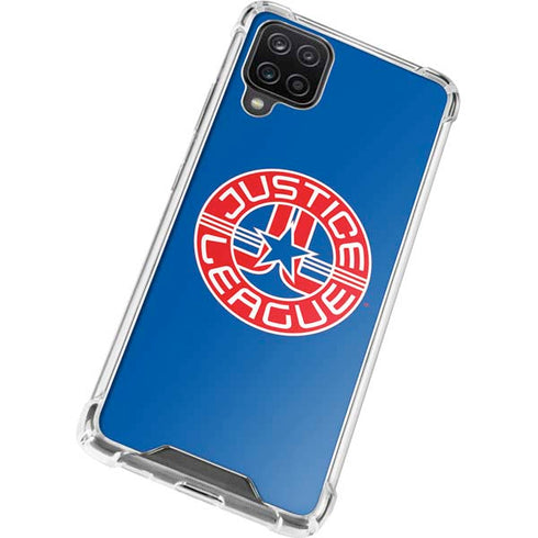 Justice League Emblem Galaxy A12 Clear Case