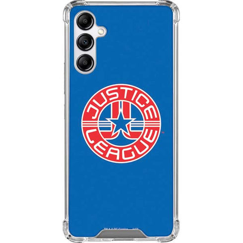 Justice League Emblem Galaxy A14 5G Clear Case