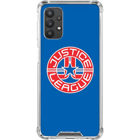 Justice League Emblem Galaxy A32 5G Clear Case