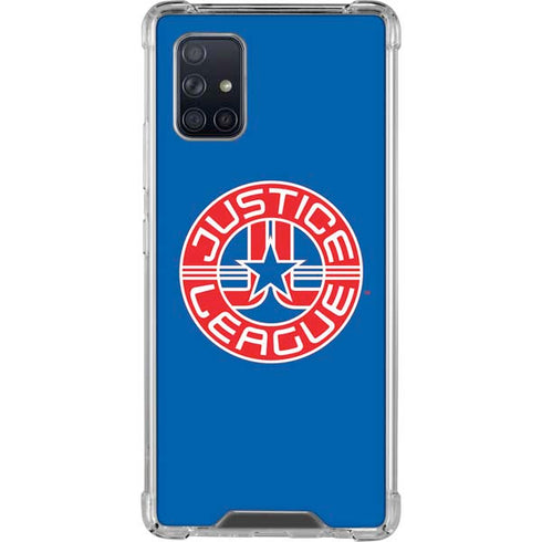 Justice League Emblem Galaxy A71 5G Clear Case