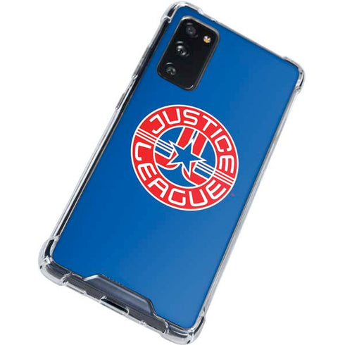 Justice League Emblem Galaxy S20 FE Clear Case