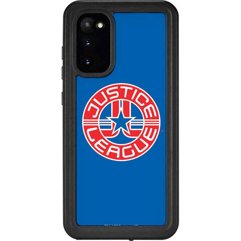 Justice League Emblem Galaxy S20 Waterproof Case