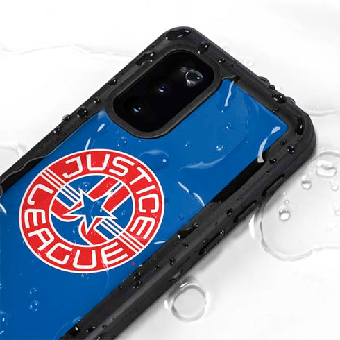 Justice League Emblem Galaxy S20 Waterproof Case