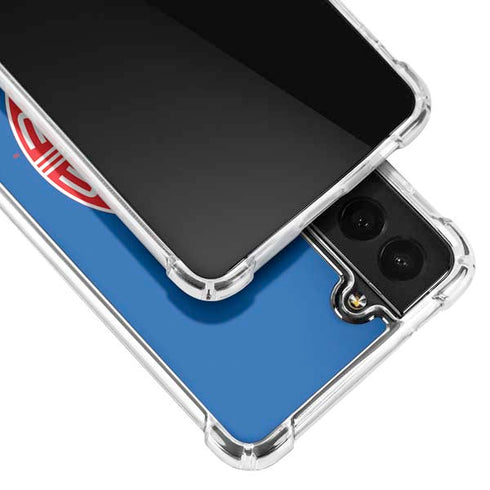 Justice League Emblem Galaxy S22 Plus Clear Case
