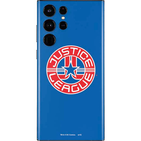 Justice League Emblem Galaxy S22 Ultra Skin