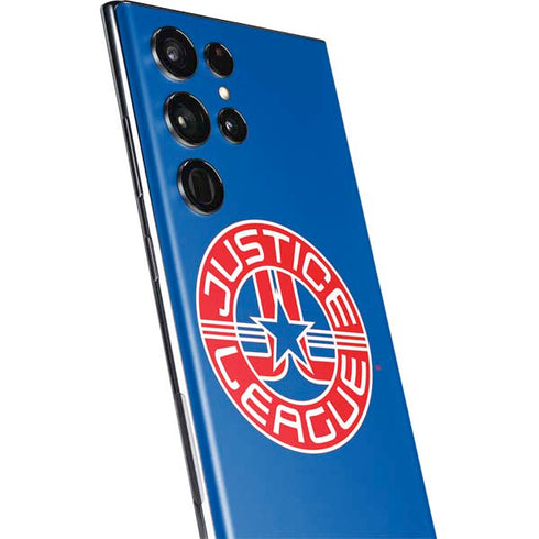 Justice League Emblem Galaxy S22 Ultra Skin