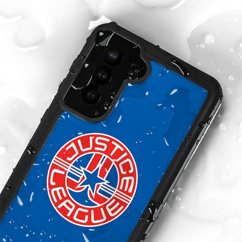 Justice League Emblem Galaxy S23 Plus Waterproof Case