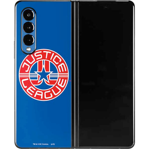 Justice League Emblem Galaxy Z Fold3 5G Skin