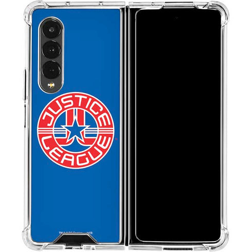 Justice League Emblem Galaxy Z Fold4 5G Clear Case