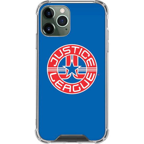 Justice League Emblem iPhone 11 Pro Max Clear Case