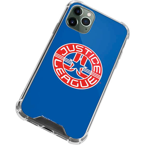 Justice League Emblem iPhone 11 Pro Max Clear Case