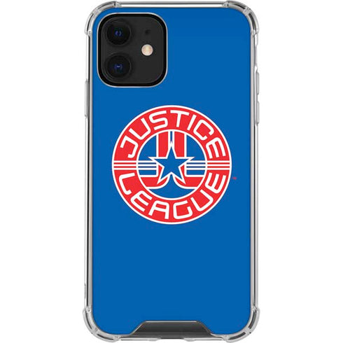 Justice League Emblem iPhone 12 Clear Case