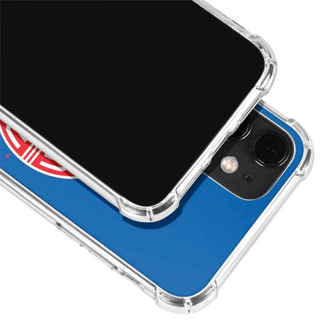 Justice League Emblem iPhone 12 Clear Case