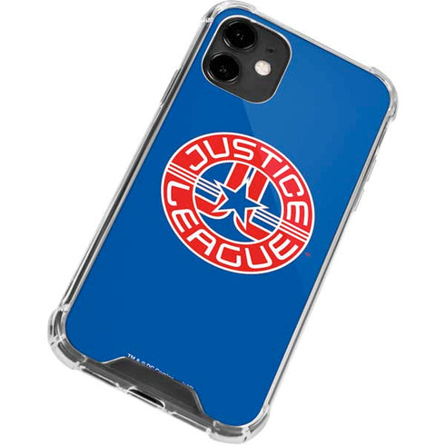 Justice League Emblem iPhone 12 Clear Case