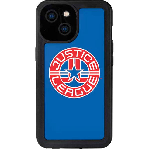 Justice League Emblem iPhone 13 Mini Waterproof Case