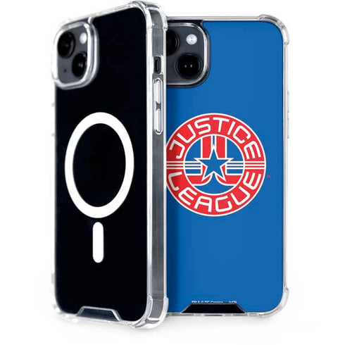 Justice League Emblem iPhone 14 Plus MagSafe Case