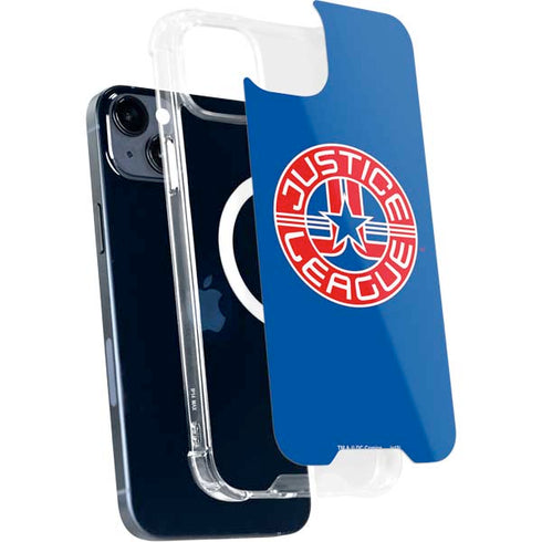 Justice League Emblem iPhone 14 Plus MagSafe Case