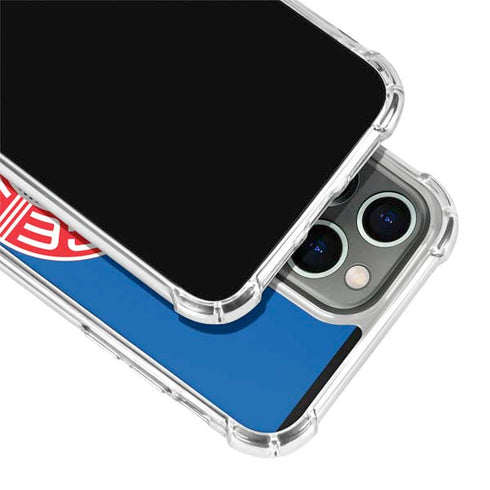 Justice League Emblem iPhone 15 Pro Clear Case