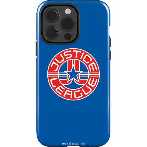 Justice League Emblem iPhone 15 Pro Impact Case