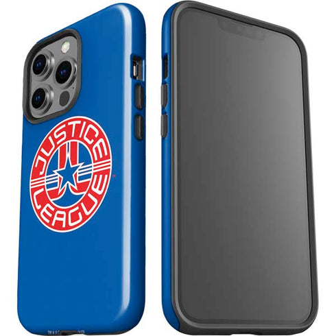 Justice League Emblem iPhone 15 Pro Impact Case