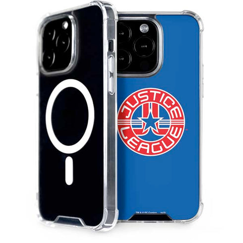 Justice League Emblem iPhone 14 Pro MagSafe Case