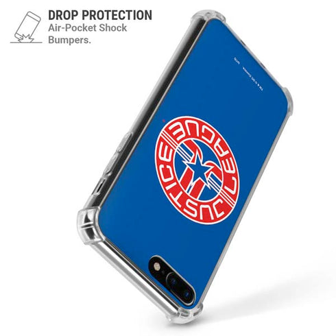 Justice League Emblem iPhone 7/8 Plus Clear Case