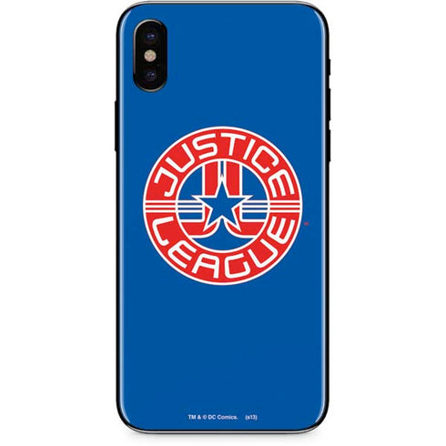 Justice League Emblem iPhone X Skin