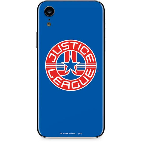 Justice League Emblem iPhone XR Skin