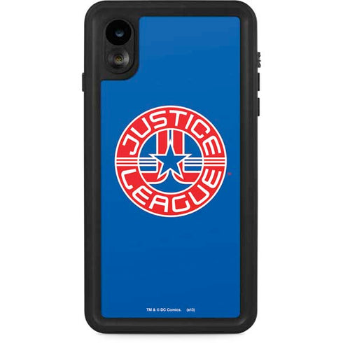 Justice League Emblem iPhone XR Waterproof Case