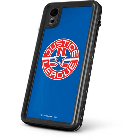 Justice League Emblem iPhone XR Waterproof Case